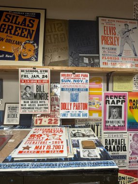 NASHVILLE, TN - 28 Şubat 2025 'te Nashville, Tennessee' de görülen Hatch Show.