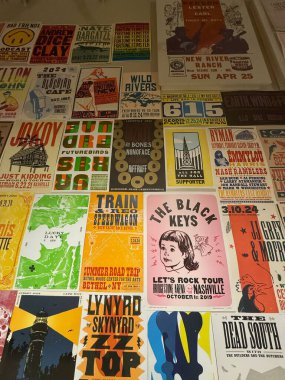 NASHVILLE, TN - 28 Şubat 2025 'te Nashville, Tennessee' de görülen Hatch Show.