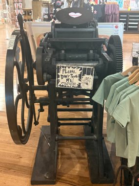 NASHVILLE, TN - 28 Şubat 2025 'te Nashville, Tennessee' de görülen Hatch Show.