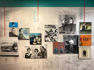 NASHVILLE, TN - 28 Şubat 2025 'te Nashville, Tennessee' deki Tarihi RCA Stüdyosu B.