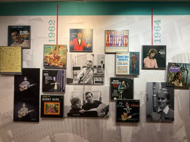 NASHVILLE, TN - 28 Şubat 2025 'te Nashville, Tennessee' deki Tarihi RCA Stüdyosu B.