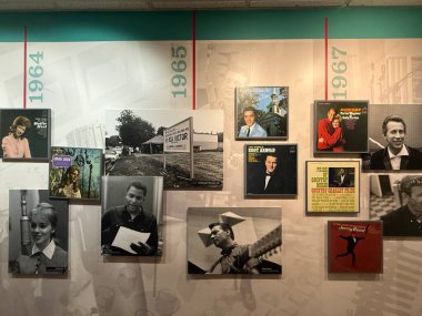 NASHVILLE, TN - 28 Şubat 2025 'te Nashville, Tennessee' deki Tarihi RCA Stüdyosu B.