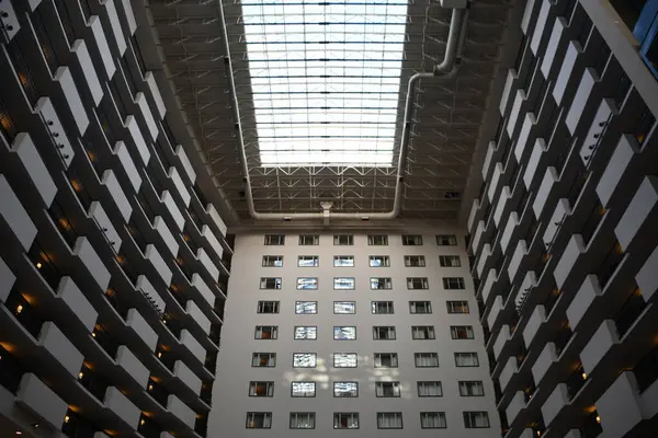 NASHVILLE, TN - MAR 2: Hilton Nashville Downtown in Nashville, Tennessee, as seen on March 2, 2025.