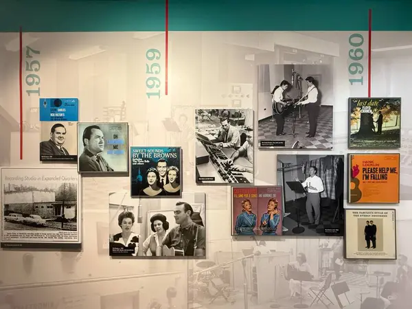 NASHVILLE, TN - 28 Şubat 2025 'te Nashville, Tennessee' deki Tarihi RCA Stüdyosu B.