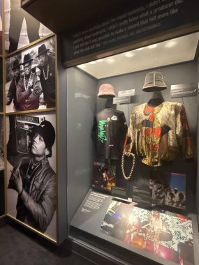 NASHVILLE, TN - 28 Şubat 2025 'te Nashville, Tennessee' deki Ulusal Afro-Amerikan Müzik Müzesi 'nde görülen Mesaj Sergisi.