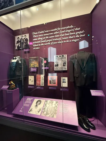 NASHVILLE, TN - 28 Şubat 2025 'te Nashville, Tennessee' deki Ulusal Afrika Amerikan Müzesi 'ndeki Su Sergisi' nde görüldü..