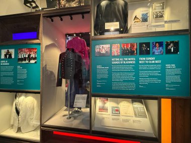 NASHVILLE, TN - 28 Şubat 2025 'te Nashville, Tennessee' deki Ulusal Afrika Amerikan Müzesi 'ndeki Su Sergisi' nde görüldü..