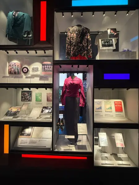 NASHVILLE, TN - 28 Şubat 2025 'te Nashville, Tennessee' deki Ulusal Afrika Amerikan Müzesi 'ndeki Su Sergisi' nde görüldü..