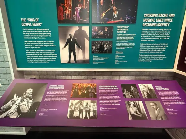 NASHVILLE, TN - 28 Şubat 2025 'te Nashville, Tennessee' deki Ulusal Afrika Amerikan Müzesi 'ndeki Su Sergisi' nde görüldü..