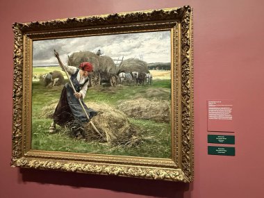 NASHVILLE, TN - 2 Mart 2025 'te Nashville, Tennessee' deki Frist Sanat Müzesi 'nde Çiftlikten Masaya Sergisi.