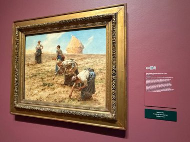 NASHVILLE, TN - 2 Mart 2025 'te Nashville, Tennessee' deki Frist Sanat Müzesi 'nde Çiftlikten Masaya Sergisi.