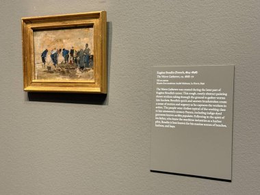 NASHVILLE, TN - 2 Mart 2025 'te Nashville, Tennessee' deki Frist Sanat Müzesi 'nde Çiftlikten Masaya Sergisi.