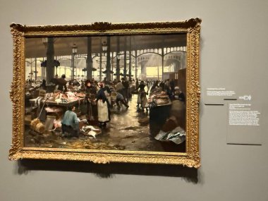 NASHVILLE, TN - 2 Mart 2025 'te Nashville, Tennessee' deki Frist Sanat Müzesi 'nde Çiftlikten Masaya Sergisi.