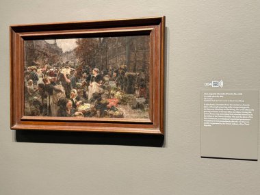 NASHVILLE, TN - 2 Mart 2025 'te Nashville, Tennessee' deki Frist Sanat Müzesi 'nde Çiftlikten Masaya Sergisi.