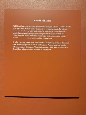 NASHVILLE, TN - 2 Mart 2025 'te Nashville, Tennessee' deki Frist Sanat Müzesi 'nde Çiftlikten Masaya Sergisi.