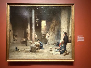 NASHVILLE, TN - 2 Mart 2025 'te Nashville, Tennessee' deki Frist Sanat Müzesi 'nde Çiftlikten Masaya Sergisi.