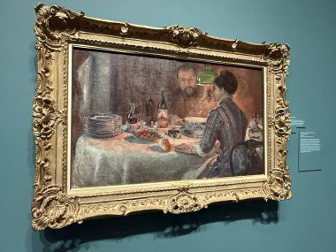 NASHVILLE, TN - 2 Mart 2025 'te Nashville, Tennessee' deki Frist Sanat Müzesi 'nde Çiftlikten Masaya Sergisi.