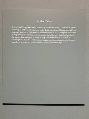 NASHVILLE, TN - 2 Mart 2025 'te Nashville, Tennessee' deki Frist Sanat Müzesi 'nde Çiftlikten Masaya Sergisi.