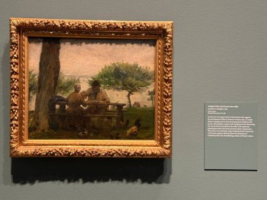 NASHVILLE, TN - 2 Mart 2025 'te Nashville, Tennessee' deki Frist Sanat Müzesi 'nde Çiftlikten Masaya Sergisi.