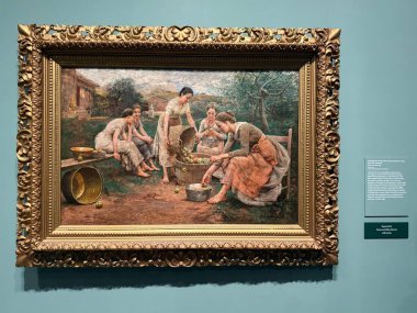 NASHVILLE, TN - 2 Mart 2025 'te Nashville, Tennessee' deki Frist Sanat Müzesi 'nde Çiftlikten Masaya Sergisi.