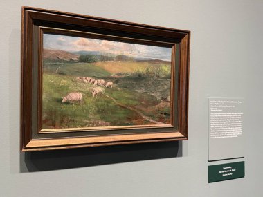 NASHVILLE, TN - 2 Mart 2025 'te Nashville, Tennessee' deki Frist Sanat Müzesi 'nde Çiftlikten Masaya Sergisi.