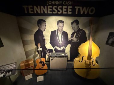 3 Mart 2025 'te Nashville, Tennessee' deki Johnny Cash Müzesi 'nde sergi açıldı..