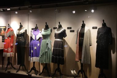 NASHVILLE, TN - MAR 2: 2 Mart 2025 'te Nashville, Tennessee' deki Patsy Cline Müzesinde sergi.