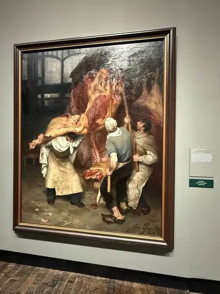 NASHVILLE, TN - 2 Mart 2025 'te Nashville, Tennessee' deki Frist Sanat Müzesi 'nde Çiftlikten Masaya Sergisi.