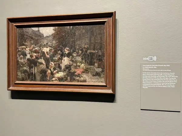 NASHVILLE, TN - 2 Mart 2025 'te Nashville, Tennessee' deki Frist Sanat Müzesi 'nde Çiftlikten Masaya Sergisi.