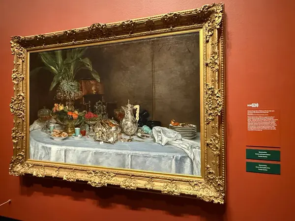 NASHVILLE, TN - 2 Mart 2025 'te Nashville, Tennessee' deki Frist Sanat Müzesi 'nde Çiftlikten Masaya Sergisi.