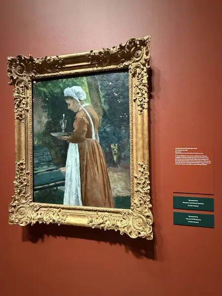 NASHVILLE, TN - 2 Mart 2025 'te Nashville, Tennessee' deki Frist Sanat Müzesi 'nde Çiftlikten Masaya Sergisi.