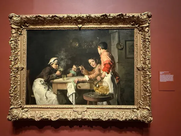 NASHVILLE, TN - 2 Mart 2025 'te Nashville, Tennessee' deki Frist Sanat Müzesi 'nde Çiftlikten Masaya Sergisi.