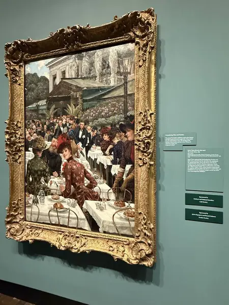 NASHVILLE, TN - 2 Mart 2025 'te Nashville, Tennessee' deki Frist Sanat Müzesi 'nde Çiftlikten Masaya Sergisi.