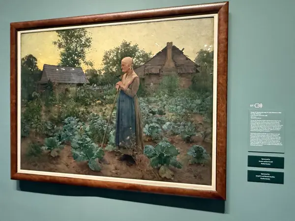 NASHVILLE, TN - 2 Mart 2025 'te Nashville, Tennessee' deki Frist Sanat Müzesi 'nde Çiftlikten Masaya Sergisi.