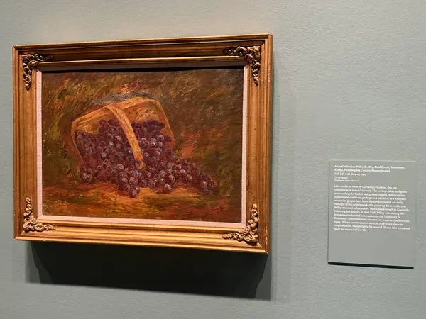 NASHVILLE, TN - 2 Mart 2025 'te Nashville, Tennessee' deki Frist Sanat Müzesi 'nde Çiftlikten Masaya Sergisi.