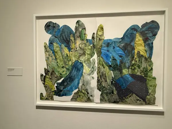 NaSHVILLE, TN - 2 Mart 2025 'te Tennessee' deki Frist Art Museum 'da Ceset Taşımacılık Sergisi.