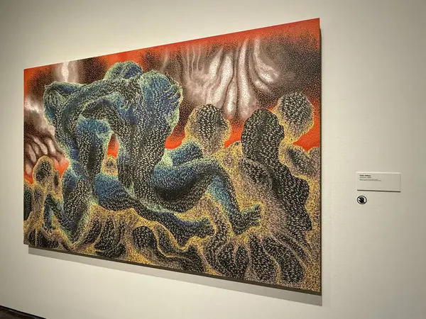 NaSHVILLE, TN - 2 Mart 2025 'te Tennessee' deki Frist Art Museum 'da Ceset Taşımacılık Sergisi.