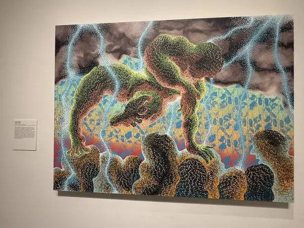 NASHVILLE, TN - 2 Mart 2025 'te Nashville, Tennessee' deki Frist Sanat Müzesi 'nde sergi.