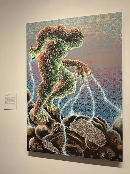 NASHVILLE, TN - 2 Mart 2025 'te Nashville, Tennessee' deki Frist Sanat Müzesi 'nde sergi.