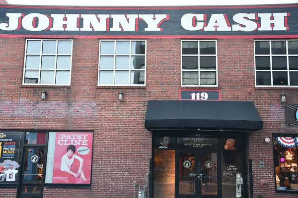 Nashville, Tennessee 'deki Johnny Cash Müzesi, 3 Mart 2025' te görüldüğü gibi..