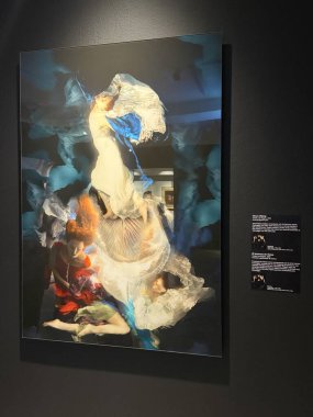 The Muses by Christy Lee Rogers 'ın The Parthenon, Tennessee' deki sergisi, 2 Mart 2025 'te görüldü..