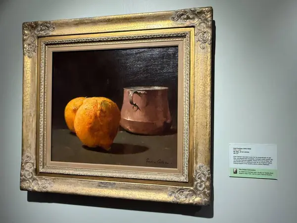 2 Mart 2025 'te Nashville, Tennessee' deki The Parthenon 'da Cowan Amerikan Sanat Koleksiyonu sergisi.