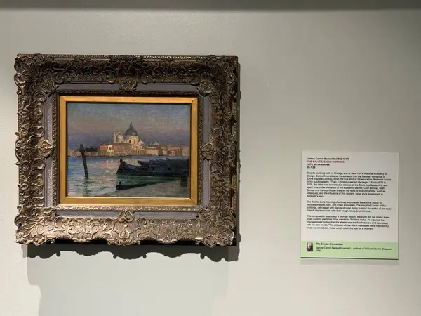 2 Mart 2025 'te Nashville, Tennessee' deki The Parthenon 'da Cowan Amerikan Sanat Koleksiyonu sergisi.