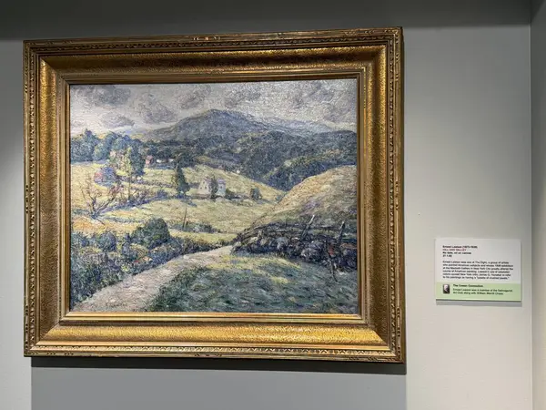 2 Mart 2025 'te Nashville, Tennessee' deki The Parthenon 'da Cowan Amerikan Sanat Koleksiyonu sergisi.