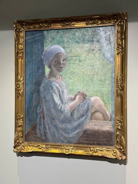 2 Mart 2025 'te Nashville, Tennessee' deki The Parthenon 'da Cowan Amerikan Sanat Koleksiyonu sergisi.