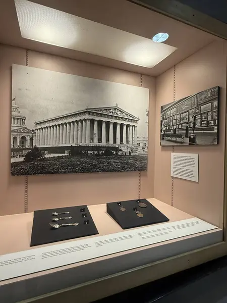 Nashville, Tennessee 'deki The Parthenon' da 2 Mart 2025 'te görüldüğü gibi..