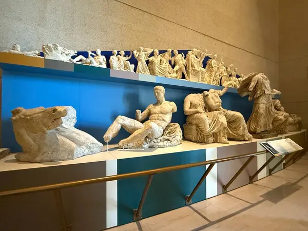 Nashville, Tennessee 'deki The Parthenon' da 2 Mart 2025 'te görüldüğü gibi..