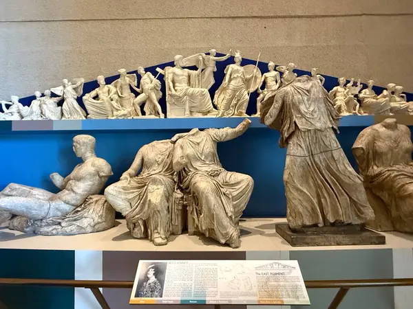 Nashville, Tennessee 'deki The Parthenon' da 2 Mart 2025 'te görüldüğü gibi..