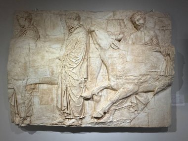 FAIRFIELD CT - 15 Mart 2025 'te Fairfield, Connecticut' taki Fairfield Üniversitesi 'ndeki Sanat Müzesi' nde sergi.