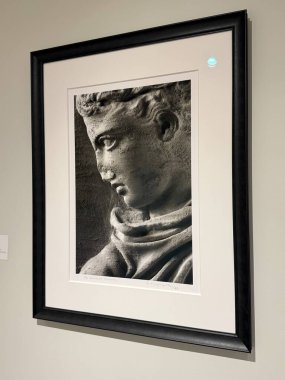 FAIRFIELD CT - 15 Mart 2025 'te Fairfield, Connecticut' taki Fairfield Üniversitesi 'ndeki Sanat Müzesi' nde sergi.